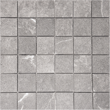 Aneto Grey Mosaic 2x2 Nat