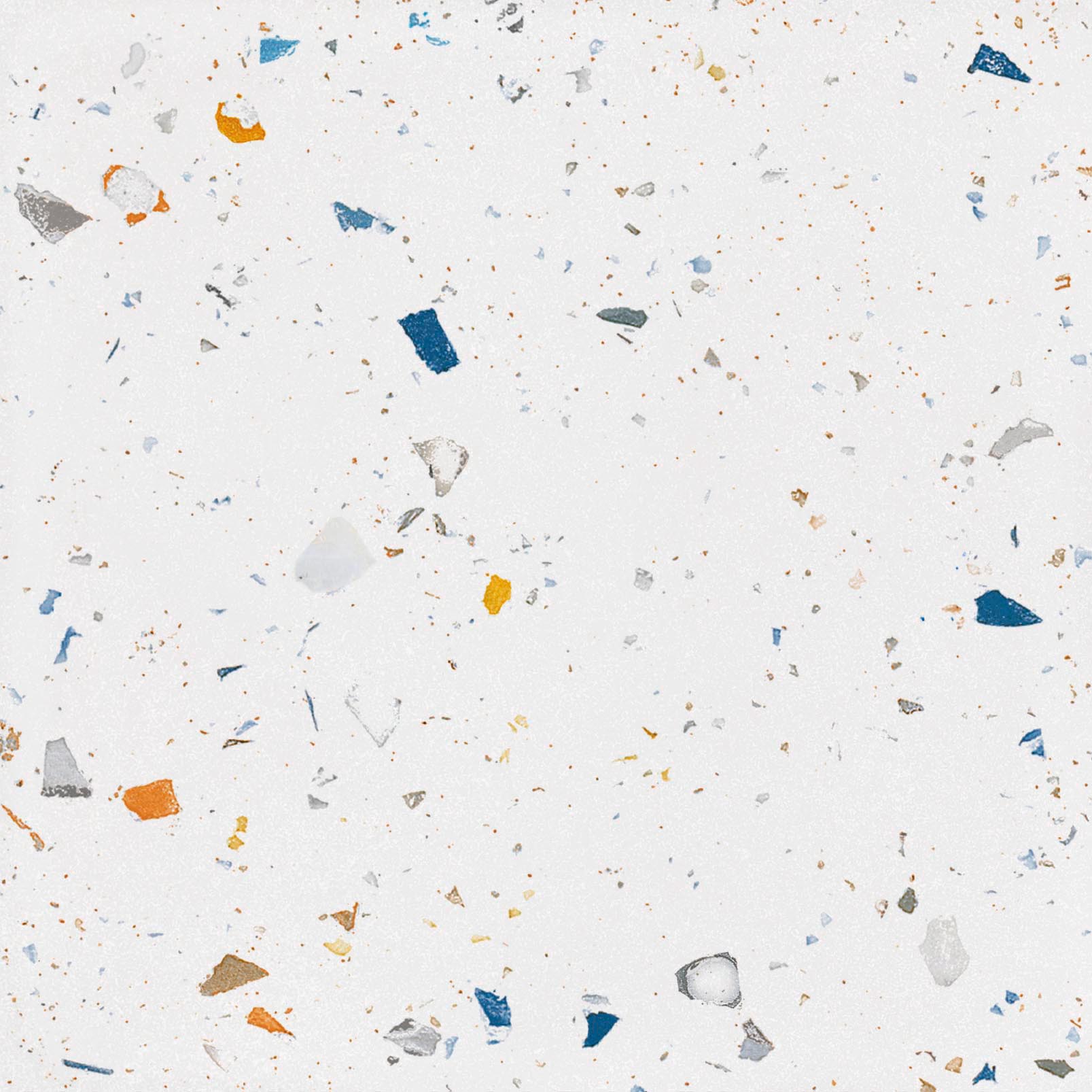 Color Drops Off White 7x7 Nat