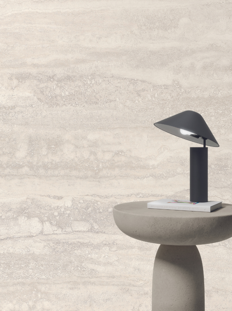 Level Travertino Vein White