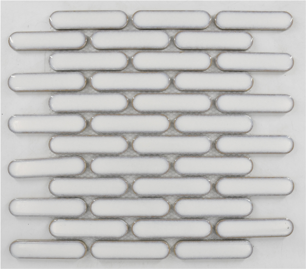 Mystic Crystal Blanco Capsule Brick 1x4 Gloss. Mos