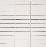 Seine Blanco Mosaic 1x4 Stacked Nat