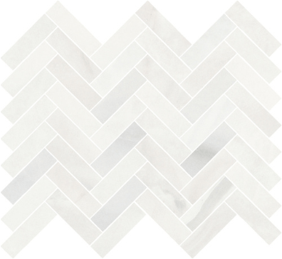 Vera Vena White Onyx HB 1x3 Mos Lap. 11x13"